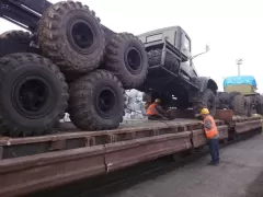 Перевозка колёсной техники из Европы в Таджикистан, Узбекистан, Кыргызстан, Казахстан, Туркменистан