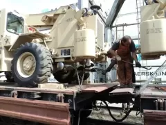 Delivery of military cargo to Afghanistan