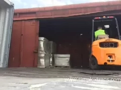 Cargo transshipment in the port of Poti and Batumi Georgia