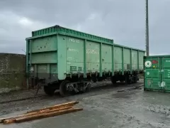 Container transshipment in the ports of Poti and Batumi, Georgia
