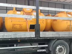Container transshipment at the port of Poti and Batumi Georgia