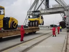 Forwarder services in the port of Alat (Baku Azerbaijan)