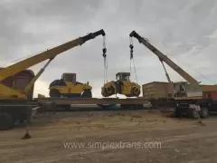 Discharging and forwarding of goods at the station Aqina Afghanistan