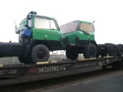 Railway transportation of equipment to Mongolia