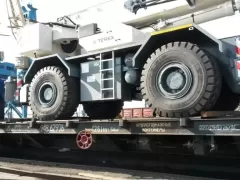 Transportation of wheeled vehicles via the ports of Poti and Batumi, Georgia