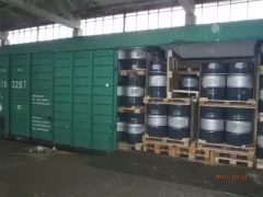 Handling of goods in the station of Chop Ukraine