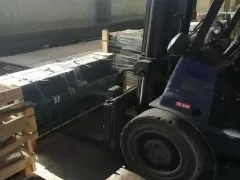 Freight forwarding at the ferry terminal in Varna Bulgaria