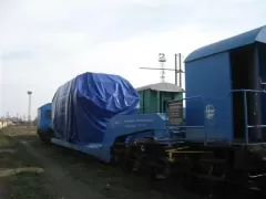 Delivery by rail of equipment from Europe to Russia