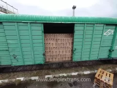 Railway transportation of wine and whiskey in bottles from Stara Zagora rail station (Bulgaria) to Karagandy Kazakhstan via the Varna- Kavkaz ferry crossing