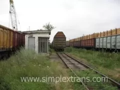 Timber and wood railway transportation from Russia to Romania, Republic of Moldova, Hungary