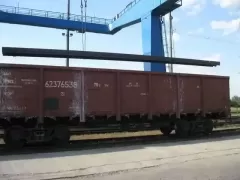 Transshipment at Brest Belarus rail station