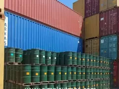 Transshipment of cargo on pallets in the port of Poti, Georgia